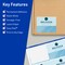 Avery TrueBlock Matte White Paper Labels, 3" x 3-3/4" Rectangle